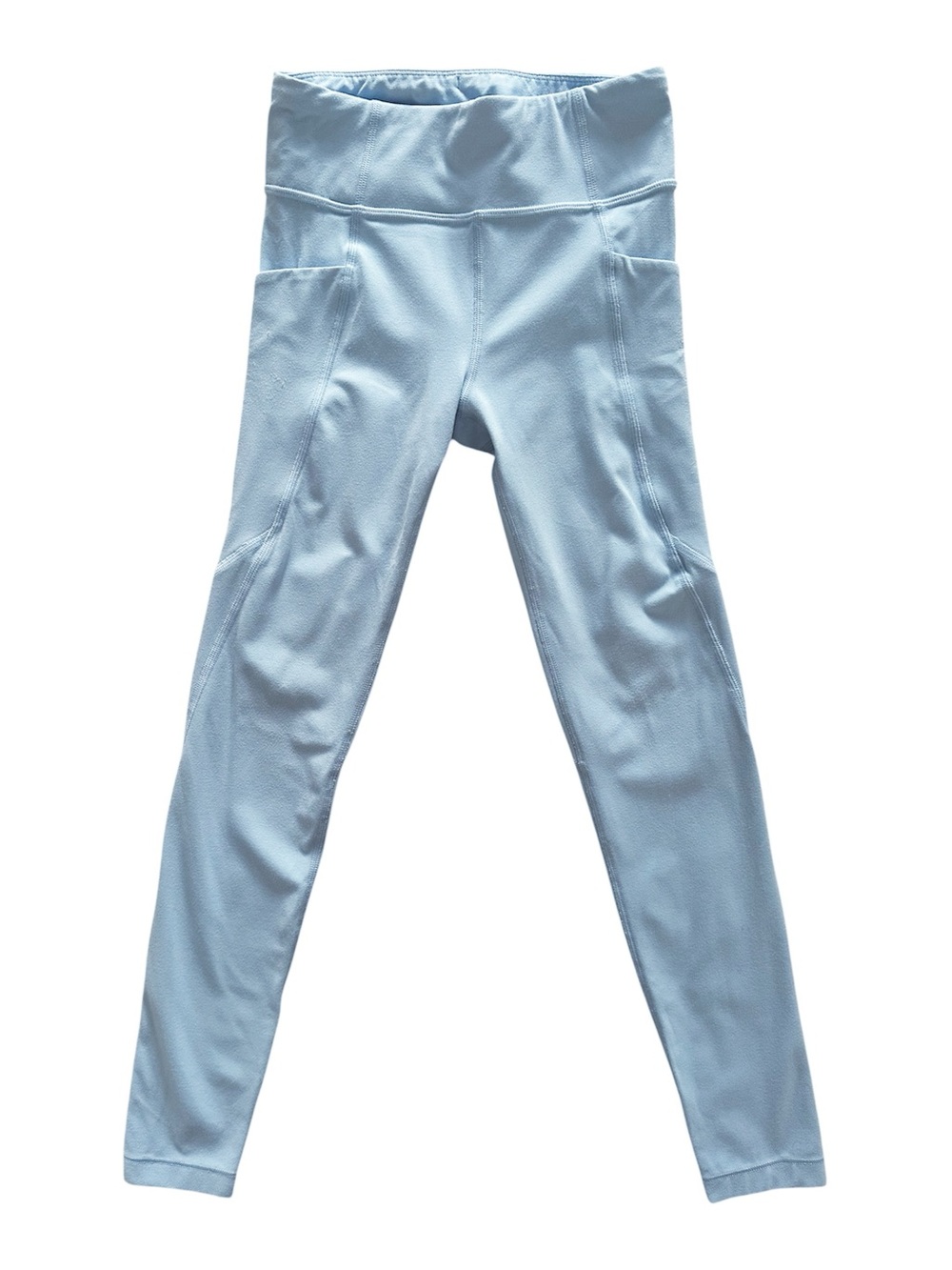 Athleta Girl High Rise Stash Your Treasures Legging Mist Blue Size Medium